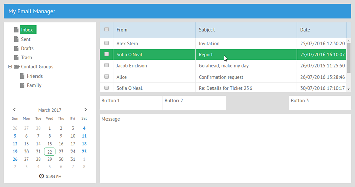 Creating a new DataTable component Creating a new DataTable component
