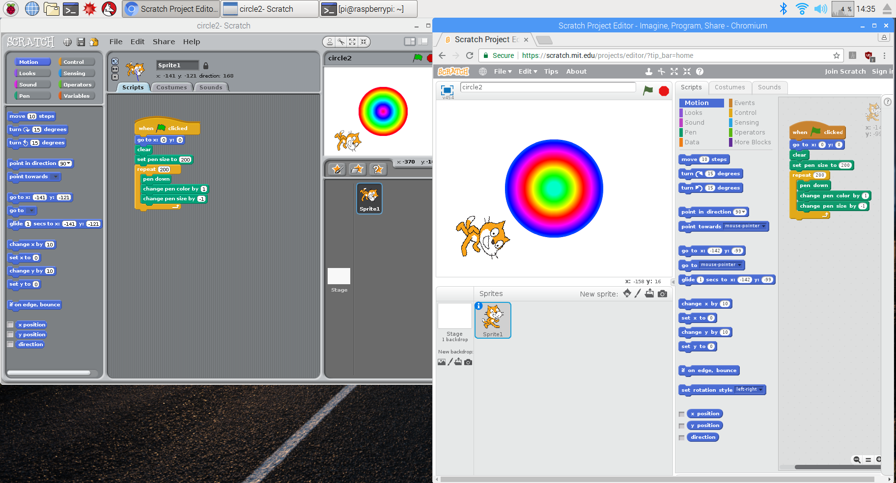 Output of sample code Output of sample code