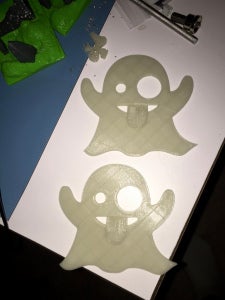 Emoji Ghosts in glow in the dark Emoji Ghosts in glow in the dark