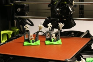 2nd Glow in the dark graveyard scene. 2nd Glow in the dark graveyard scene.