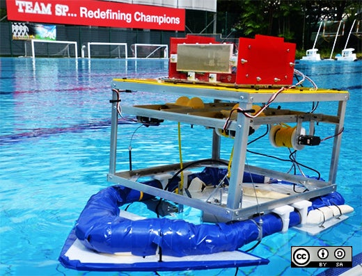 Imp Bot basking in its true glory! Imp Bot basking in its true glory!