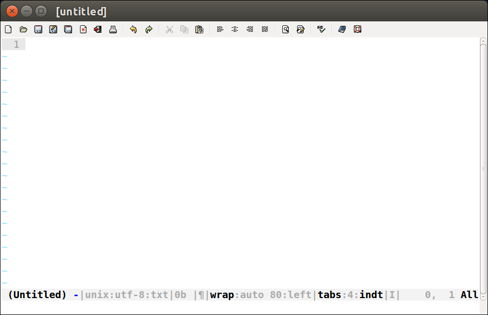 Cream's main window Cream's main window