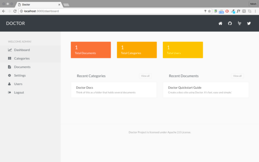 Doctor home page Doctor home page