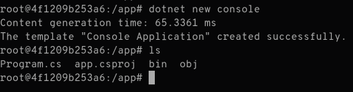 dotnet new dotnet new