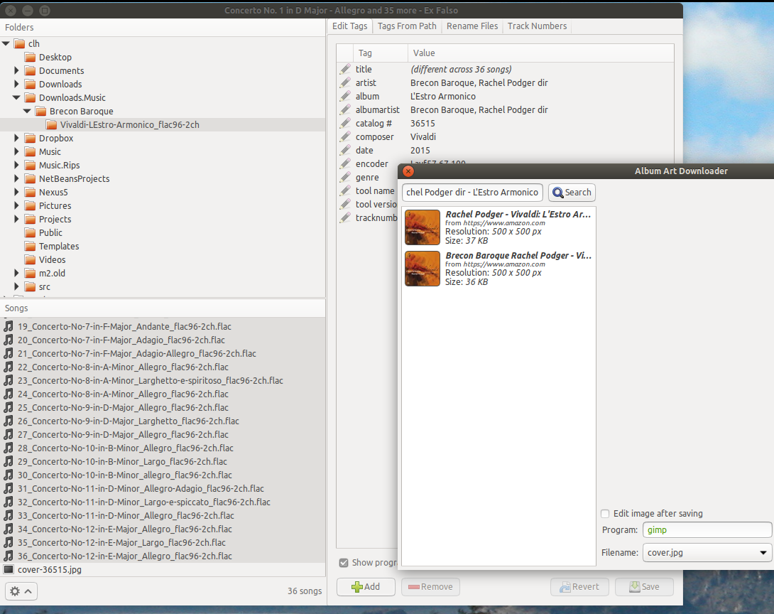 ExFalso's album art downloader ExFalso's album art downloader