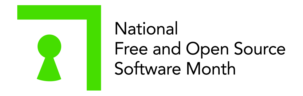 FOSS February national holiday logo FOSS February national holiday logo