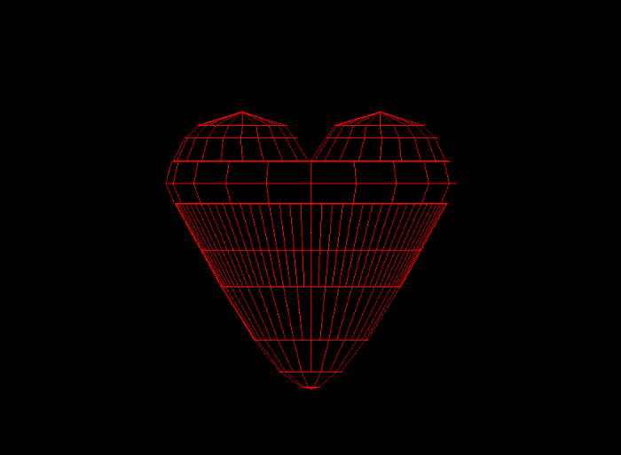 Amour object wireframe Amour object wireframe
