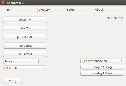 Anaphraseus screenshot Anaphraseus screenshot