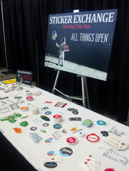 sticker table sticker table