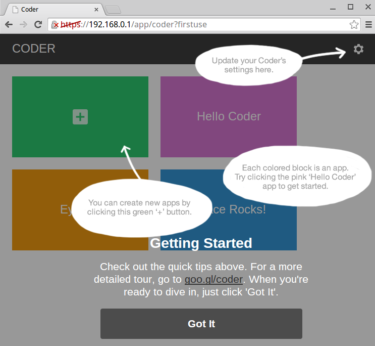 Screenshot of top projects page in Coder Screenshot of top projects page in Coder