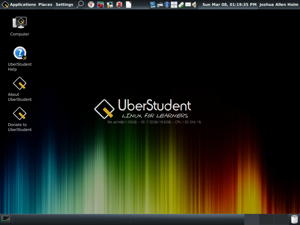 UberStudent 4.1 双面板桌面