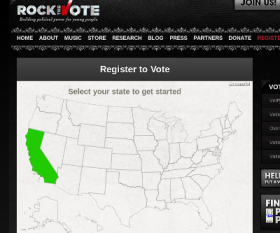 Rock the Vote Rock the Vote