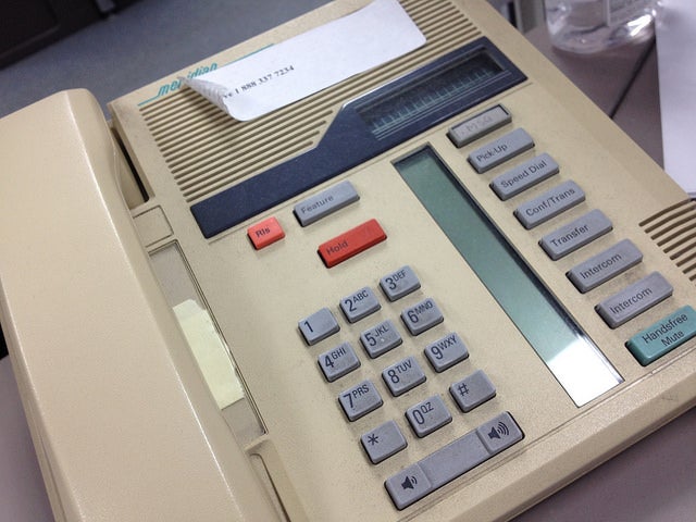 Old phone model Old phone model