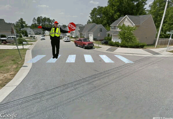 Blockee by Jason Hibbets, crosswalk Blockee by Jason Hibbets, crosswalk