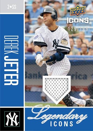 Jeter Memorabilia card