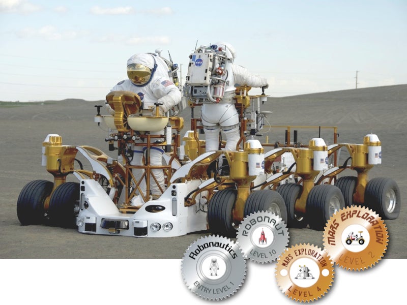 NASA badges for learning NASA badges for learning