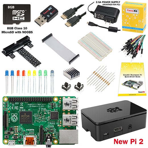 CanaKit Raspberry Pi 2 Ultimate Starter Kit CanaKit Raspberry Pi 2 Ultimate Starter Kit
