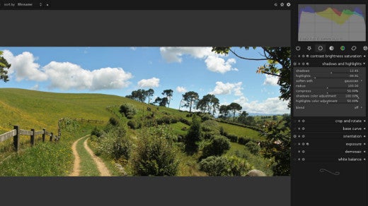 Video editing with Darktable screenshot Video editing with Darktable screenshot