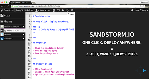 HackerSlides screenshot HackerSlides screenshot