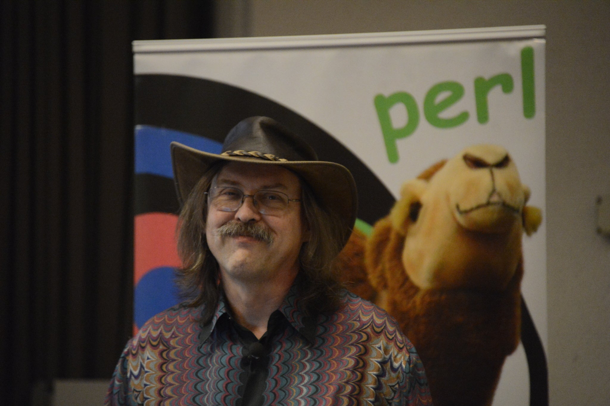 Larry Wall, creator of Perl