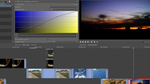 Kdenlive screenshot Kdenlive screenshot