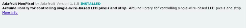 Adafruit Neopixel