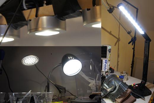 All of these objects provide light and are beholden to nobody and nothing. Lighting setup