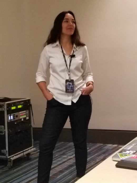 Jen talking productivity hacks at ATO 2016 Jen talking productivity hacks at ATO 2016