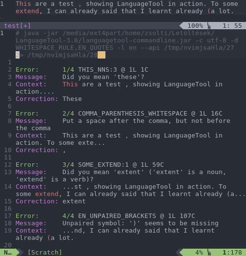 LanguageTool plugin LanguageTool plugin