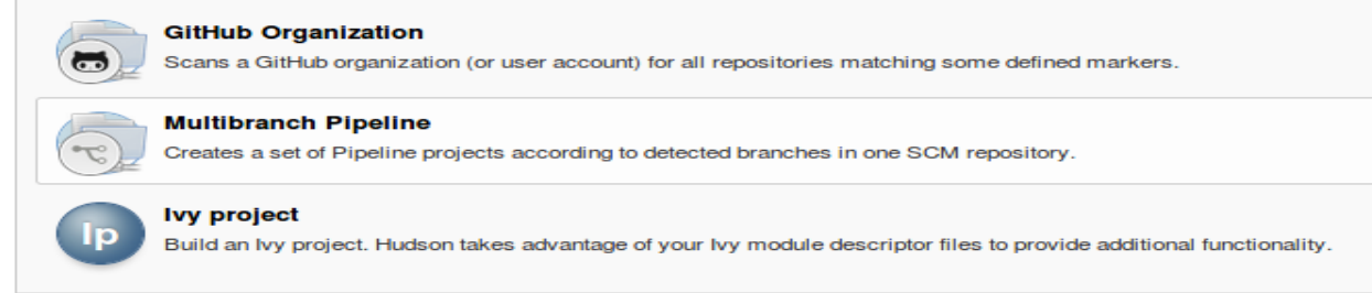 Figure 9: Creating and configuring a Multibranch Pipeline