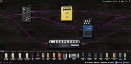 MOD Duo web interface MOD Duo web interface