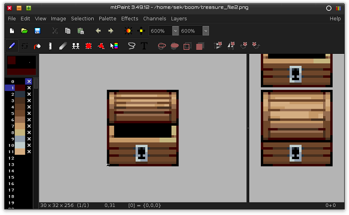 mtPaint User Interface mtPaint User Interface
