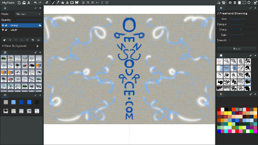 MyPaint screenshot MyPaint screenshot