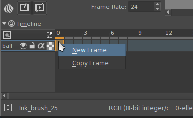 Create a new frame. Create a new frame.