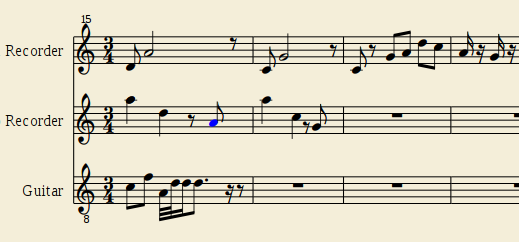 Musescore screenshot, notes Musescore screenshot, notes