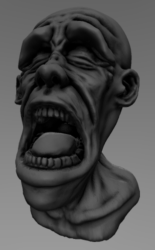 An example sculpt (done by me for Sculptember) An example sculpt (done by me for Sculptember)