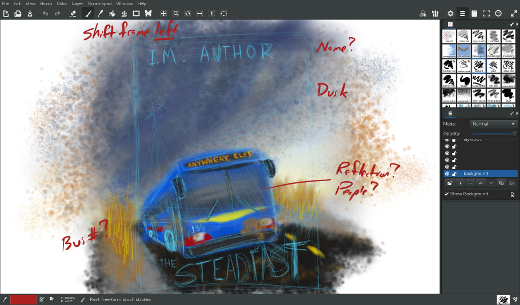 MyPaint for design conception MyPaint for design conception