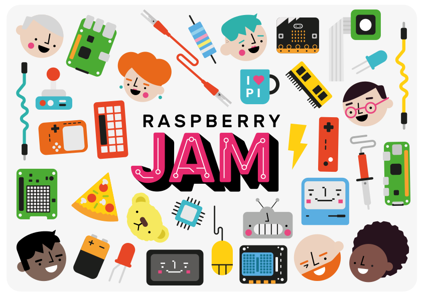Raspberry Jam branding kit Raspberry Jam branding kit