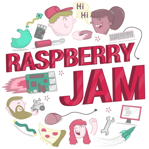 Raspberry Jam 标志。