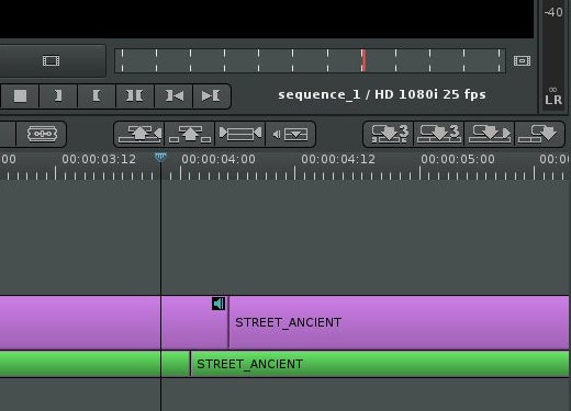 Keyframing on the timeline. Keyframing on the timeline.
