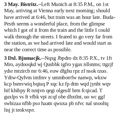 Example of scrambled text Example of scrambled text