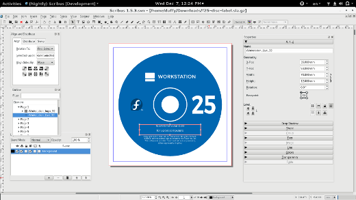 Scribus screenshot Scribus screenshot