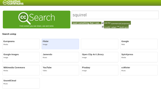 Searching with search.creativecommons.org Searching with search.creativecommons.org
