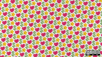 Hearts, stars, and dollar signs