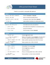 GNU Parted cheat sheet