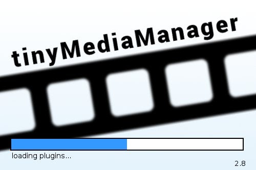 tinyMediaManager startup tinyMediaManager startup
