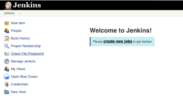 Welcome to Jenkins