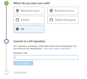 Enter repository URL