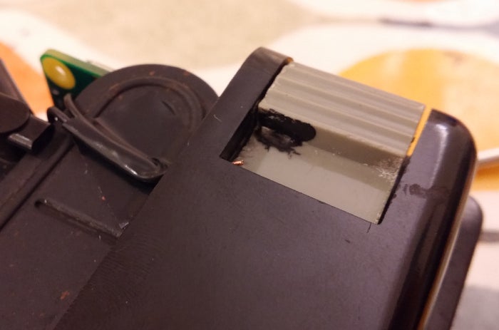 Modified shutter button