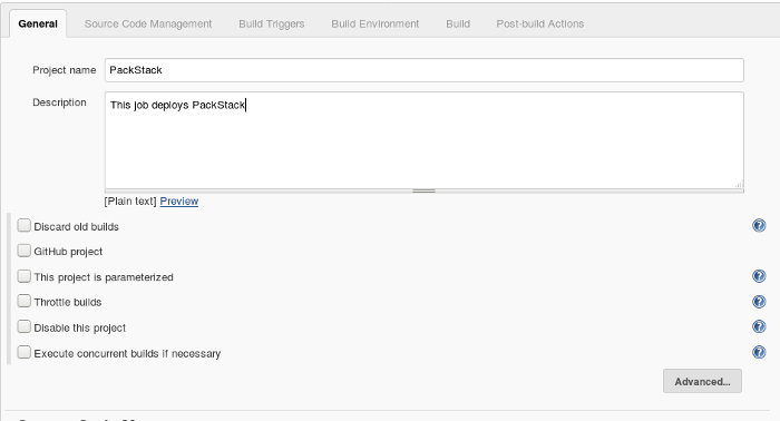 Adding a description to the PackStack project